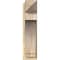 Ekena Millwork Imperial Rough Sawn Arts and Crafts Outlooker, Douglas Fir, 8"W x 24"D x 32"H OUT08X24X32IMP03RDF - alternate 3